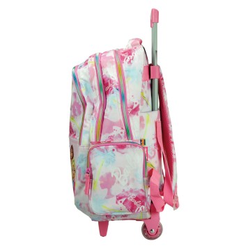 Barbie Paints rolling school backpack, 46 cm