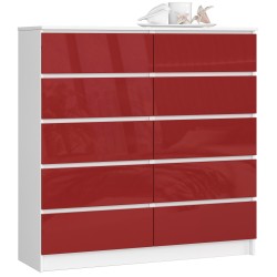 KOMODA K120 10SZ CLP CZERWONY POŁYSK