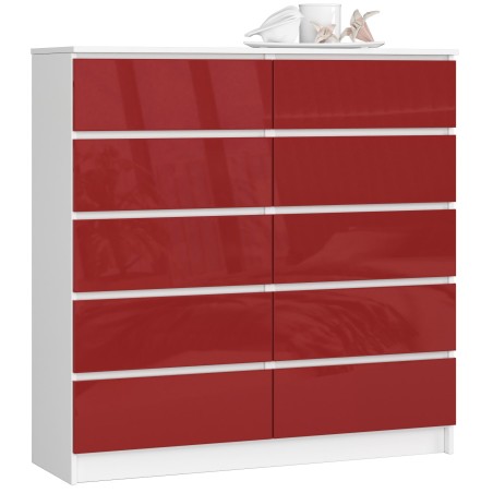 KOMODA K120 10SZ CLP CZERWONY POŁYSK