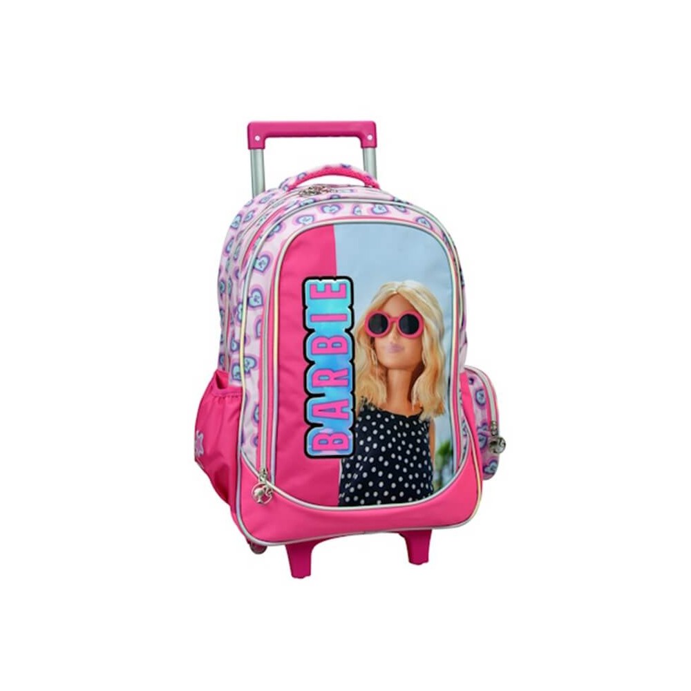Barbie Summer rolling school bag, 46 cm bag