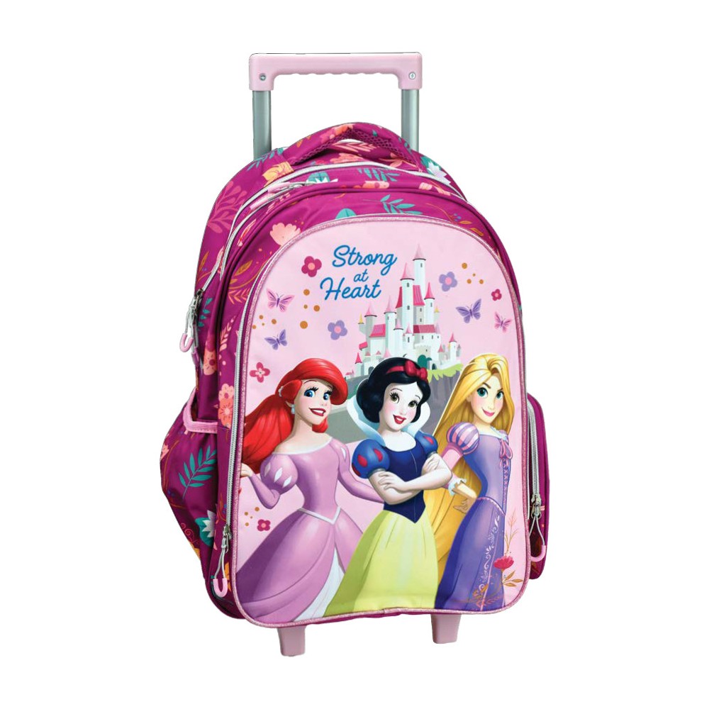 Disney Princess Strong wheeled school bag, 46 cm bag