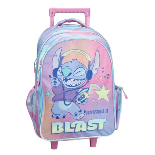 Disney Lilo and Stitch Blast rolling school bag, 46 cm