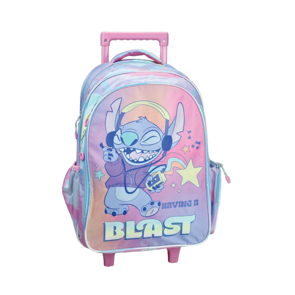 Disney Lilo and Stitch Blast rolling school bag, 46 cm