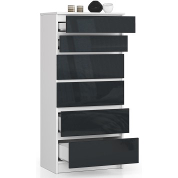 KOMODA K60 6SZ CLP PK GRAFIT POŁYSK