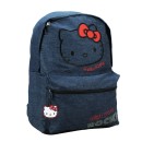 Hello Kitty Denim school bag, 39 cm bag