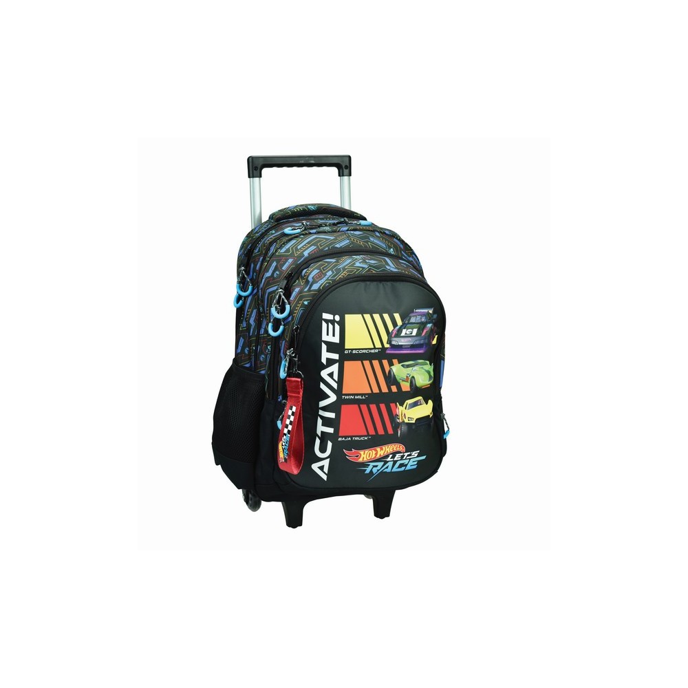 Hot Wheels Activate rolling school bag, bag 46 cm
