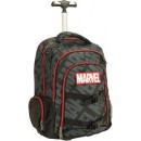Avengers Black Marvel rolling school bag, bag 46 cm