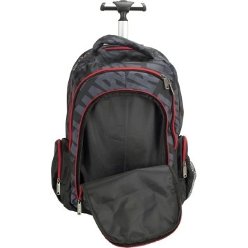 Avengers Black Marvel rolling school bag, bag 46 cm