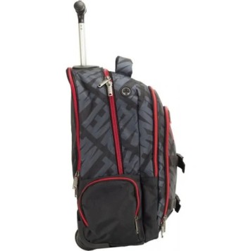 Avengers Black Marvel rolling school bag, bag 46 cm