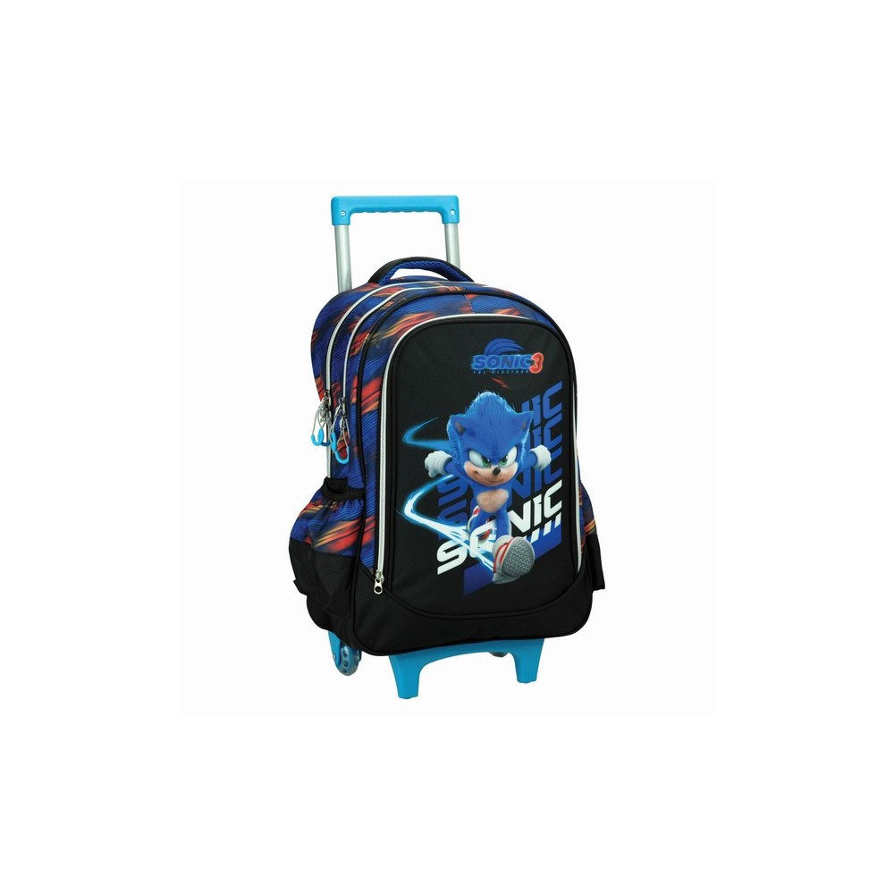 Sonic the Hedgehog Brawn rolling school bag, 46 cm bag