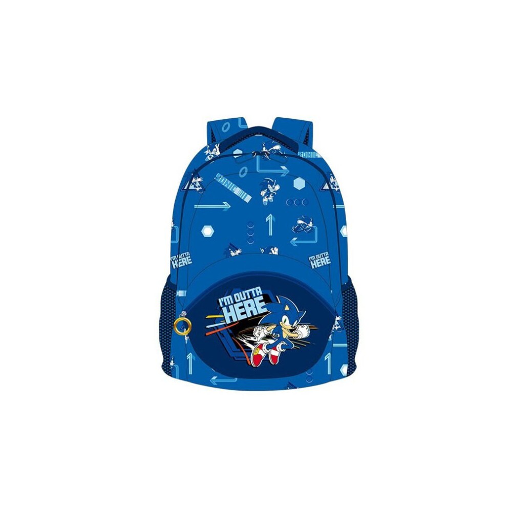 Sonic the Hedgehog Outta Here school bag, 42 cm bag