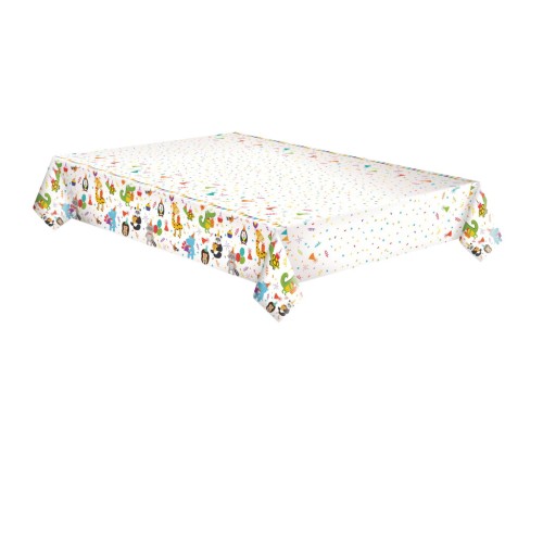 Animals Cute Party paper tablecloth 120x180 cm