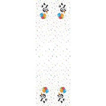 Animals Funny Panda paper tablecloth 120x180 cm