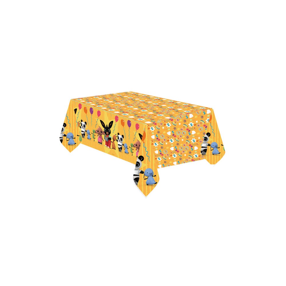 Bing Yellow paper tablecloth 120x180 cm