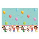 Cocomelon Birthday plastic tablecloth 120x180 cm