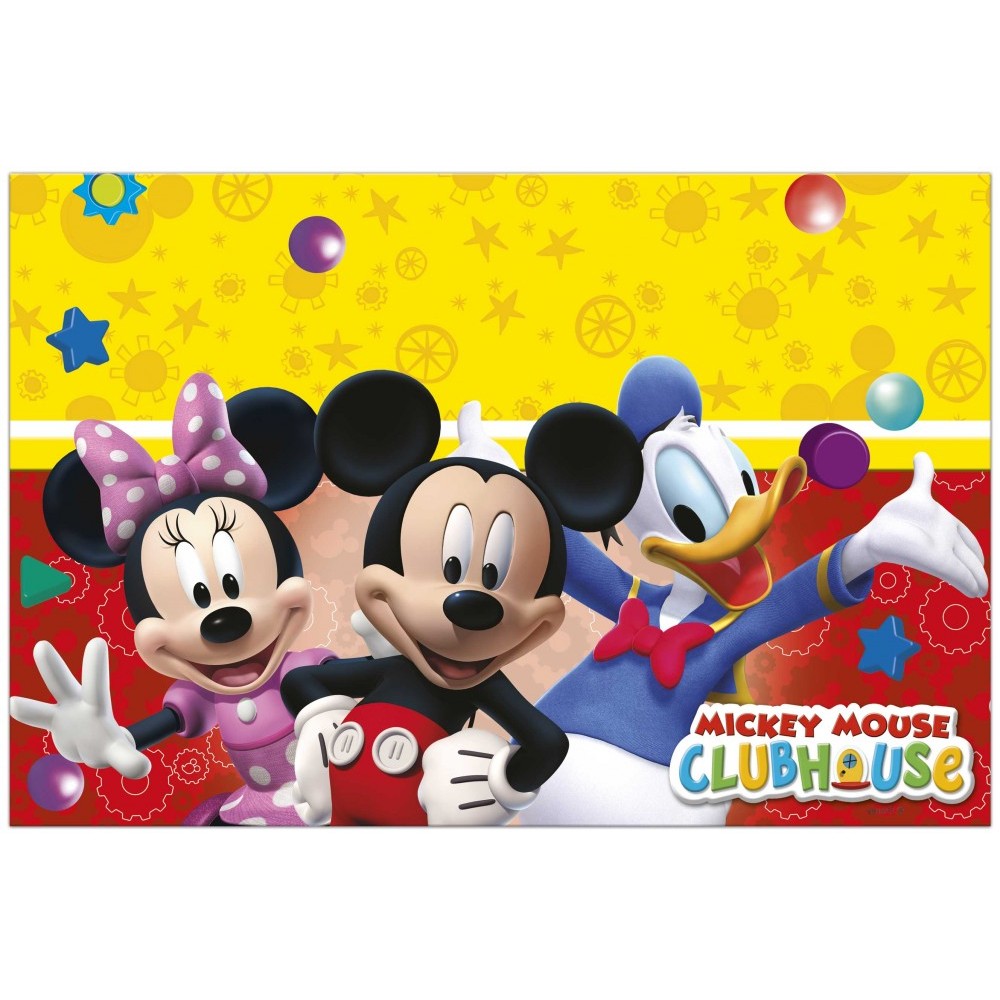 Disney Mickey  Playful plastic tablecloth 120x180 cm