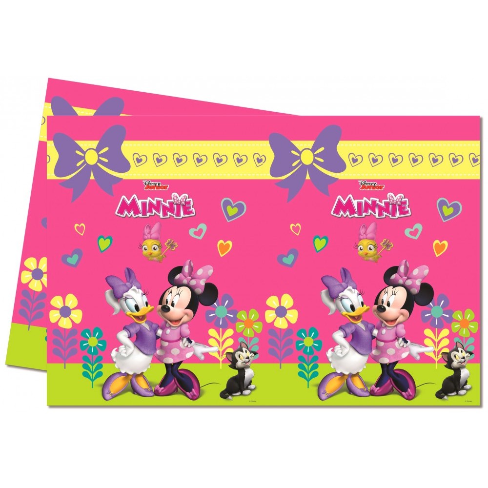 Disney Minnie  Happy Helpers plastic tablecloth 120x180 cm