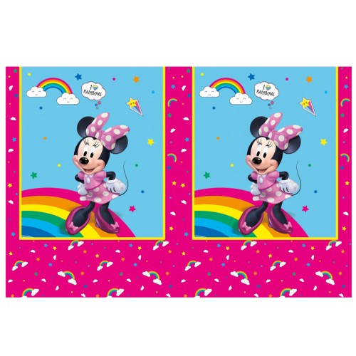 Disney Minnie  Makes Me Smile plastic tablecloth 120x180 cm