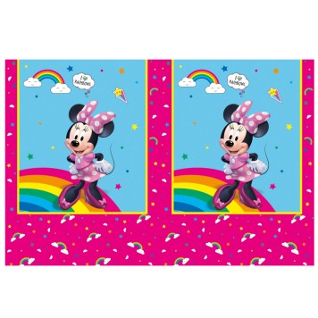 Disney Minnie  Makes Me Smile plastic tablecloth 120x180 cm