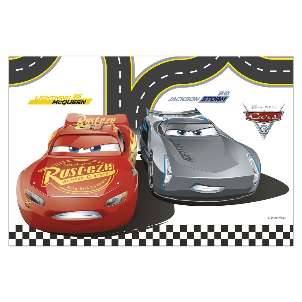 Disney Cars Arena Race plastic tablecloth 120x180 cm