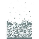 Colour Silver Decorative paper tablecloth 120x180 cm