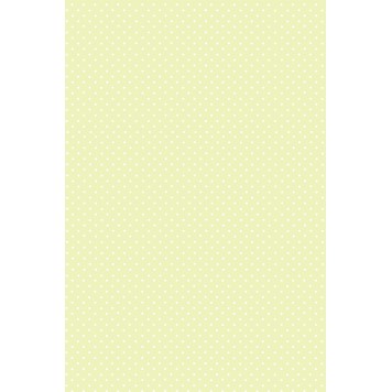 Colour White Dots Ecru paper tablecloth 120x180 cm