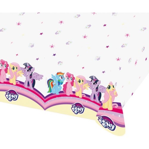 My Little Pony Rainbow Sparkle plastic tablecloth 120x180 cm