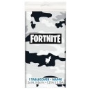 Fortnite Black camouflage plastic tablecloth 137x213 cm