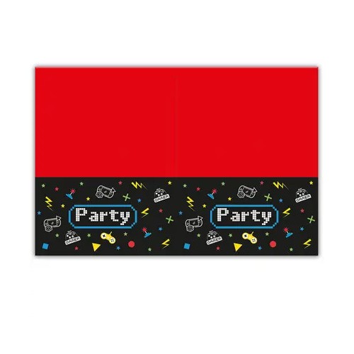 Gamer Gaming Party plastic tablecloth 120x180 cm