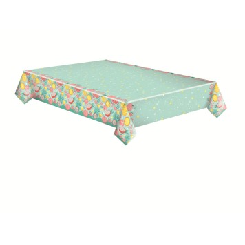 Fruits Pastel Exotic Fruit paper tablecloth 120x180 cm