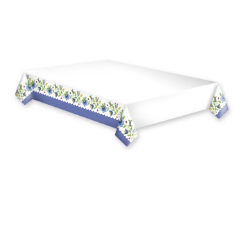 Colour Folk Embroidery paper tablecloth 120x180 cm