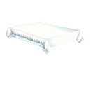 Christmas Snowy Village paper tablecloth 120x180 cm