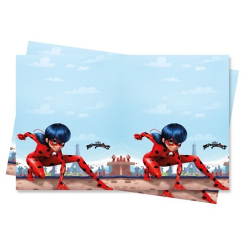 Miraculous Ladybug Hero plastic tablecloth 120x180 cm