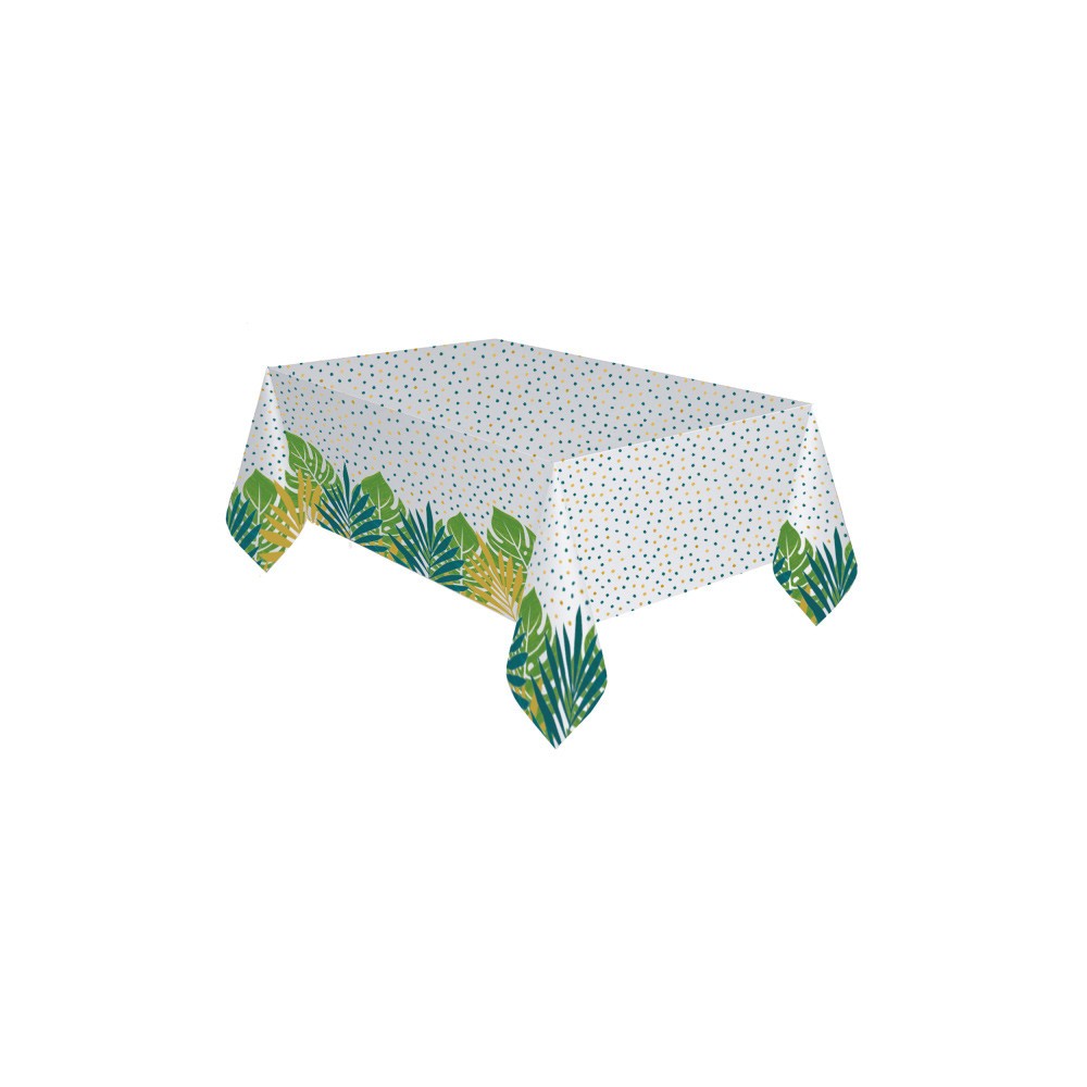 Key West Leaf paper tablecloth 120x180 cm