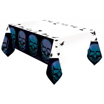 Skull Boneshine paper tablecloth 120x180 cm