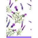 Colour Twigs Lavender paper tablecloth 120x180 cm