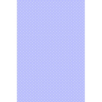 Colour White Dots Purple paper tablecloth 120x180 cm