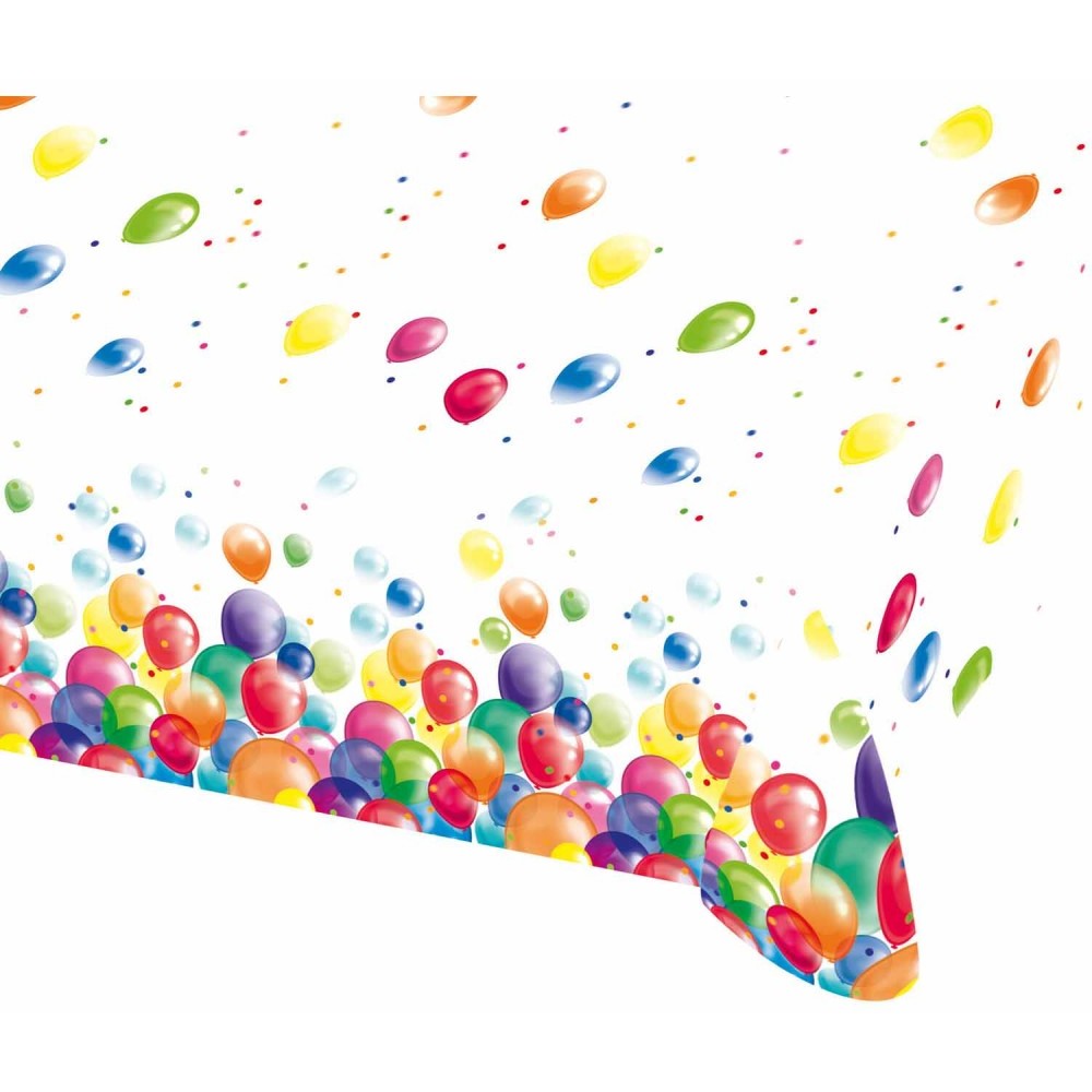 Balloon Colorful paper tablecloth 120x180 cm