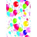 Balloon Party Paper tablecloth 120x180 cm