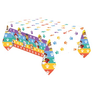 Paw Patrol Color Paws paper tablecloth 120x180 cm
