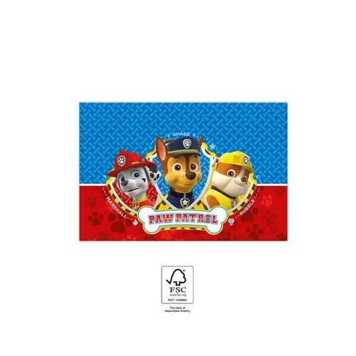 Paw Patrol Ready For Action paper tablecloth 120x180 cm FSC