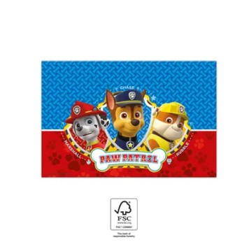 Paw Patrol Ready For Action paper tablecloth 120x180 cm FSC