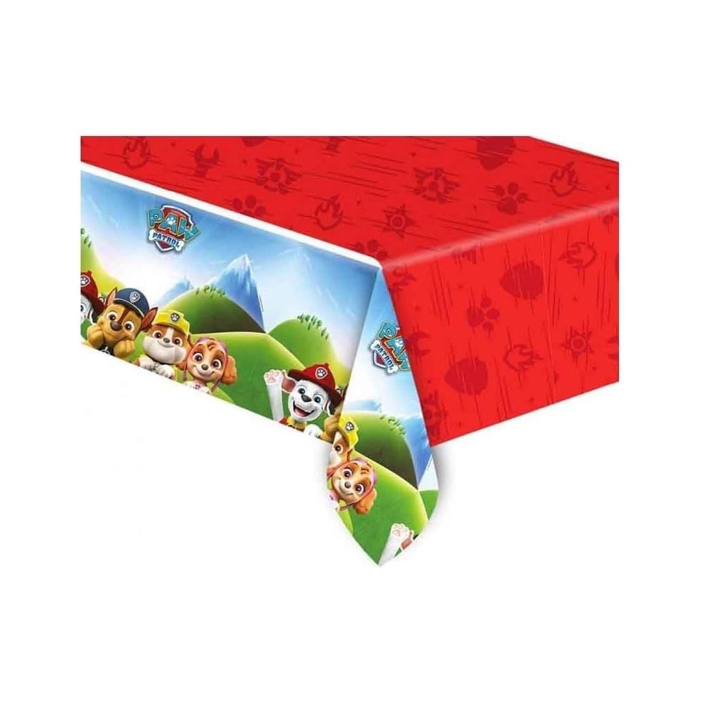 Paw Patrol Rescue Heroes plastic tablecloth 120x180 cm