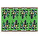 Minecraft Green plastic tablecloth 120x180 cm
