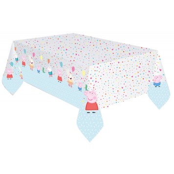 Peppa Pig Confetti plastic tablecloth 120x180 cm