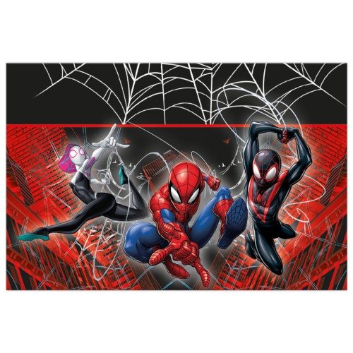 Spiderman World of Webs plastic tablecloth 120x180 cm