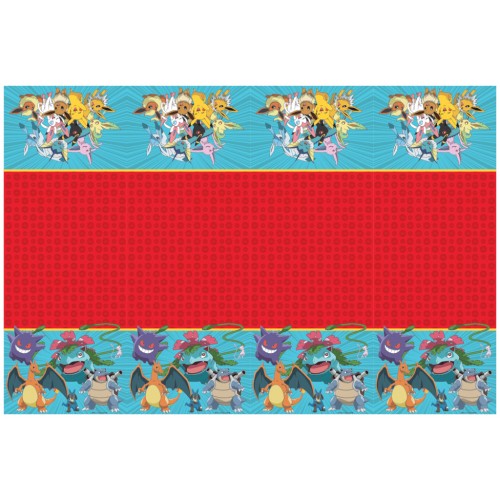 Pokémon Next Generation plastic tablecloth 120x180 cm