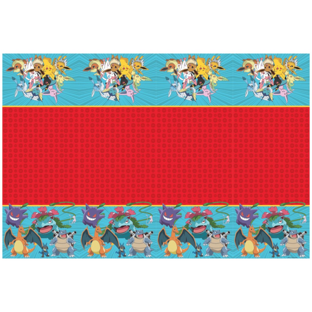 Pokémon Next Generation plastic tablecloth 120x180 cm