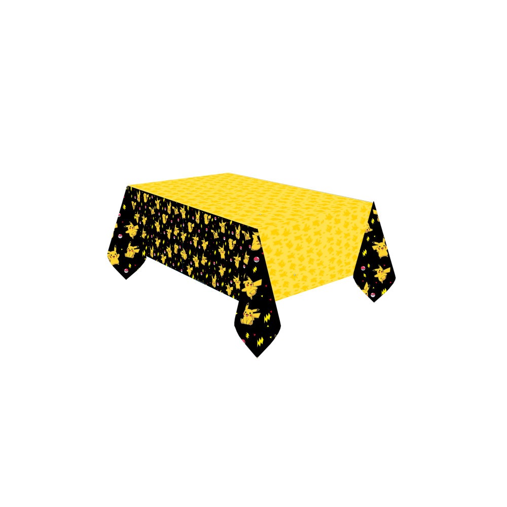 Pokémon Thunder paper tablecloth 120x180 cm