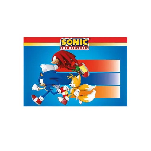 Sonic the Hedgehog Sega Sonic the Hedgehog plastic tablecloth 120x180 cm